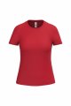 Dames T-shirt iDeal Basic Brand 190 Rood